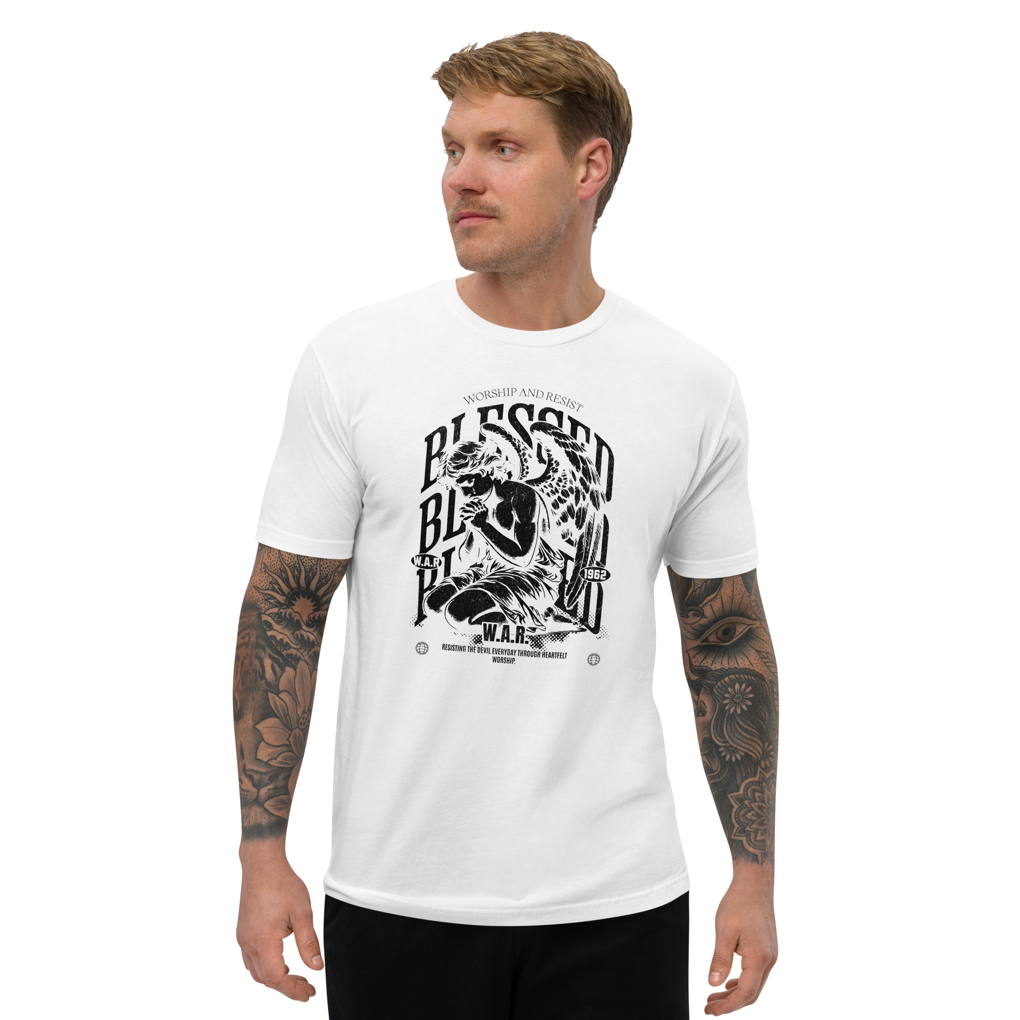 White Blessed T-Shirt