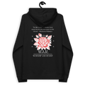 Fitted Black Rose Hoodie