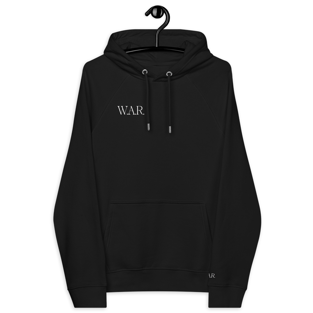 Fitted Black Rose Hoodie